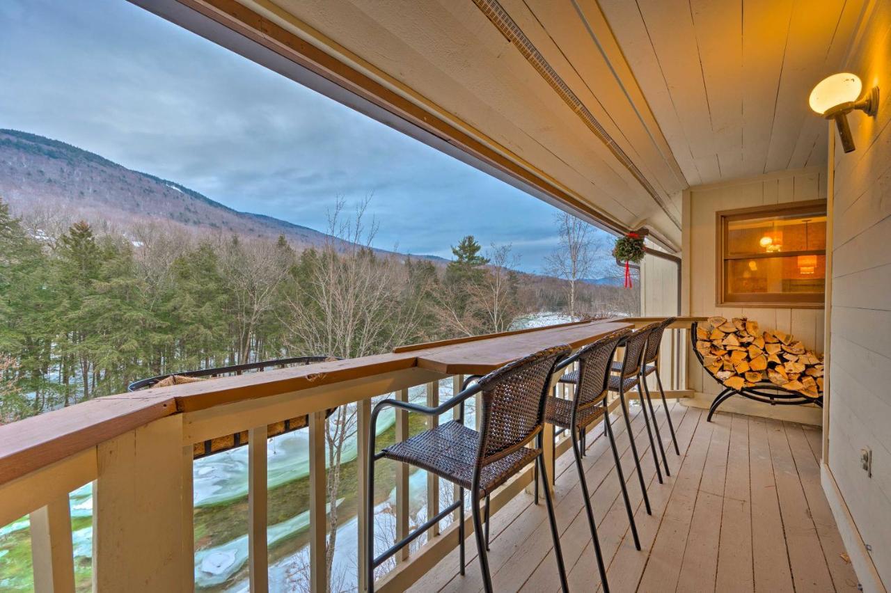 Riverfront Lincoln Condo 1 Mi To Loon Mountain! Exterior foto